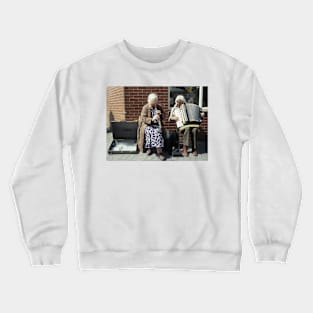 Street musicians in Ireland Crewneck Sweatshirt